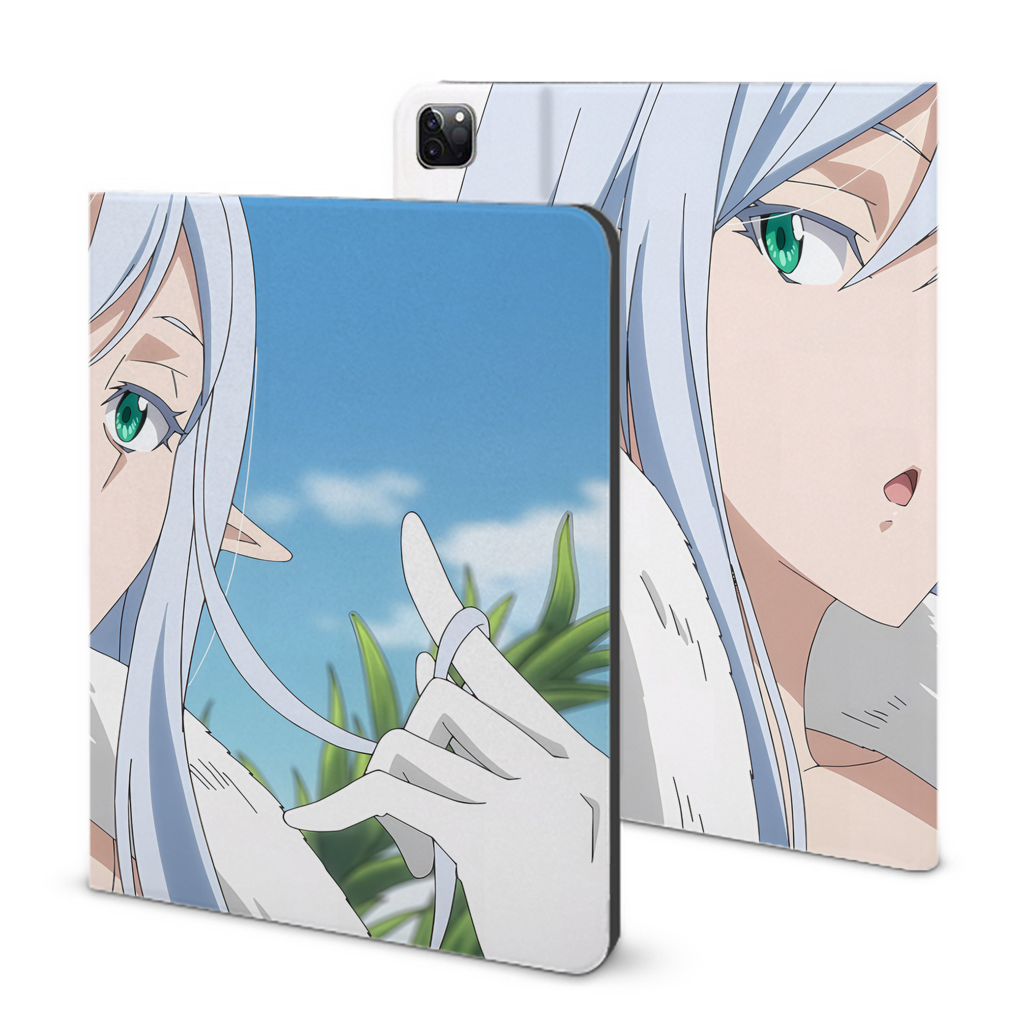 （画像用） 転スラ Regarding Reincarnated to Slime IPad ケース ブック型 PUレザー TPU 耐衝撃 軽量 薄型 ペン収納なし 全面保護 IPad 各モデル対応